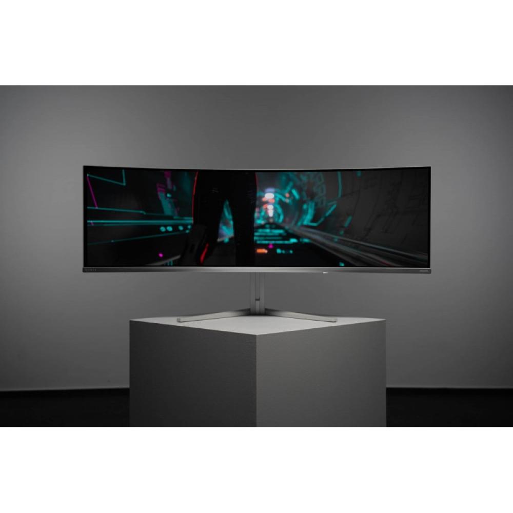 Philips - Evnia 8000 49M2C8900/00 pantalla para PC 124,2 cm (48.9") 5120 x 1440 Pixeles Dual QHD QD-OLED Blanco