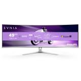 Philips - Evnia 8000 49M2C8900/00 pantalla para PC 124,2 cm (48.9") 5120 x 1440 Pixeles Dual QHD QD-OLED Blanco
