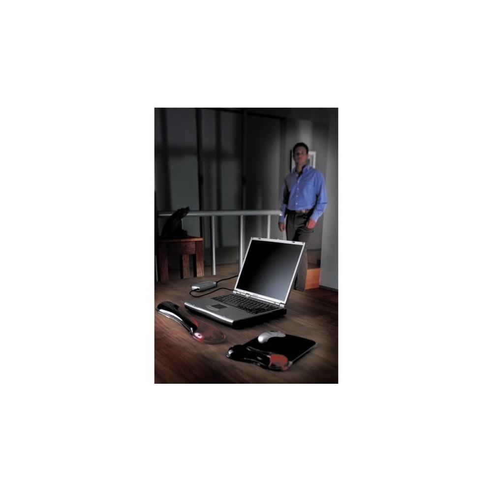 Kensington - Reposamuñecas gel Duo ratón rojo/gris