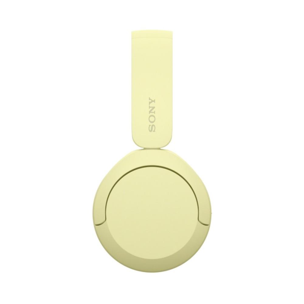 Sony - WHCH520Y.CE7 auricular y casco Auriculares Inalámbrico Diadema Llamadas/Música USB Tipo C Bluetooth Amarillo