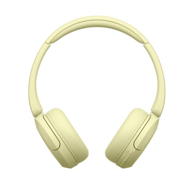 Sony - WHCH520Y.CE7 auricular y casco Auriculares Inalámbrico Diadema Llamadas/Música USB Tipo C Bluetooth Amarillo