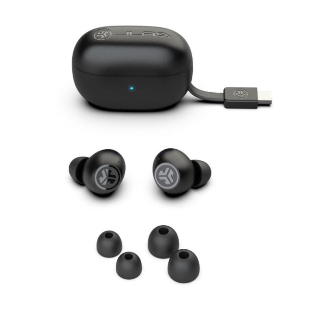 JLab - Go Pop ANC Auriculares True Wireless Stereo (TWS) Dentro de oído Llamadas/Música/Deporte/Uso diario USB Tipo C Bluetooth