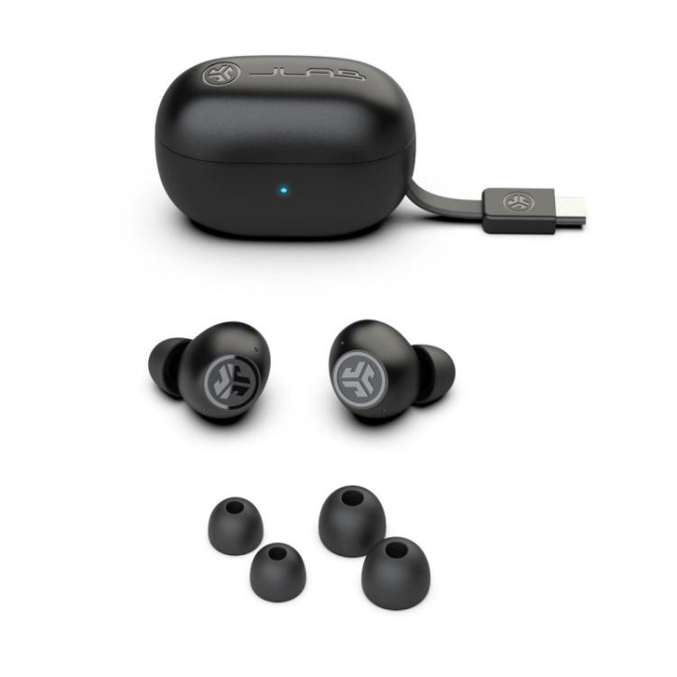 JLab - Go Pop ANC Auriculares True Wireless Stereo (TWS) Dentro de oído Llamadas/Música/Deporte/Uso diario USB Tipo C Bluetooth