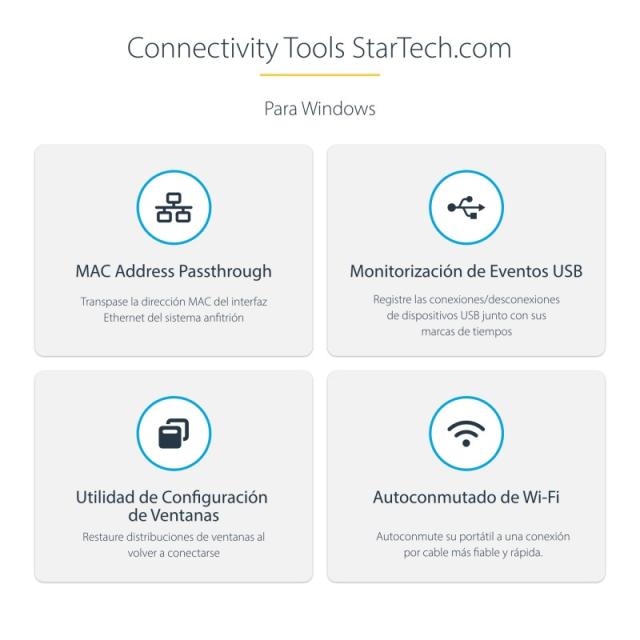 StarTech.com - Adaptador Multipuerto USB-C de 3 Monitores HDMI/DP - 4K 60Hz Doble + 4K 30Hz HDMI y DP - Hub 4x USB-A - PD de 100