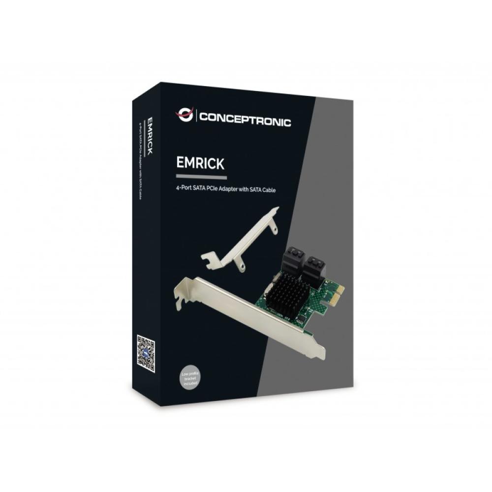 Conceptronic - EMRICK03G tarjeta y adaptador de interfaz Interno SATA - 110013507