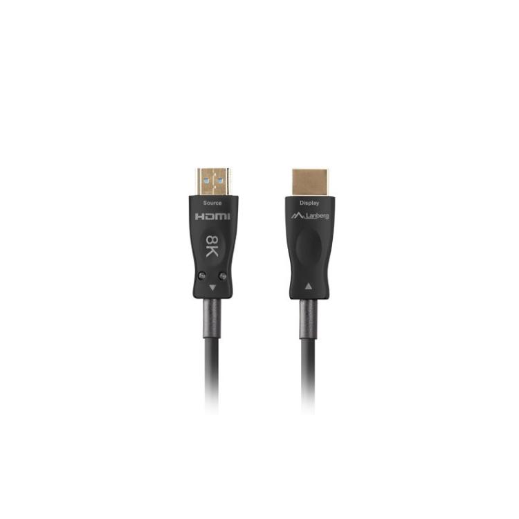 Lanberg - CA-HDMI-30FB-0500-BK cable HDMI 50 m HDMI tipo A (Estándar) Negro
