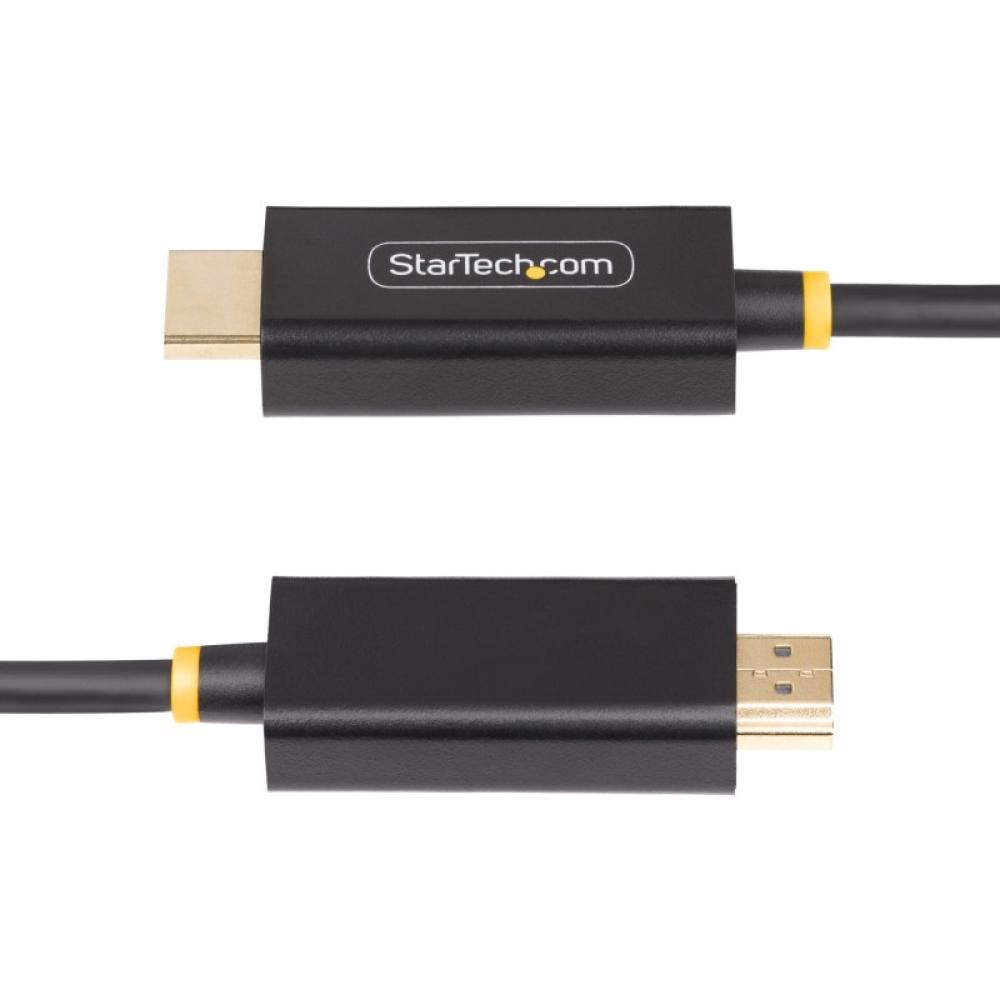 StarTech.com - Cable Adaptador DisplayPort a HDMI de 3m - 4K 60Hz con HDR - Cable DP a HDMI 2.0b - Conversor Activo de Vídeo - C