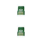 Nanocable - Cable de red latiguillo RJ45 LSZH Cat.6A UTP AWG24, Verde, 0.5m