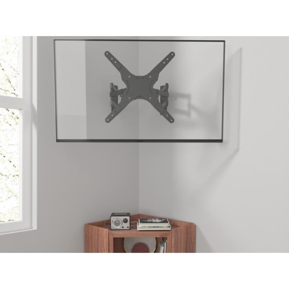 Equip - 650328 Soporte esquinero de pared para TV de 23"-55