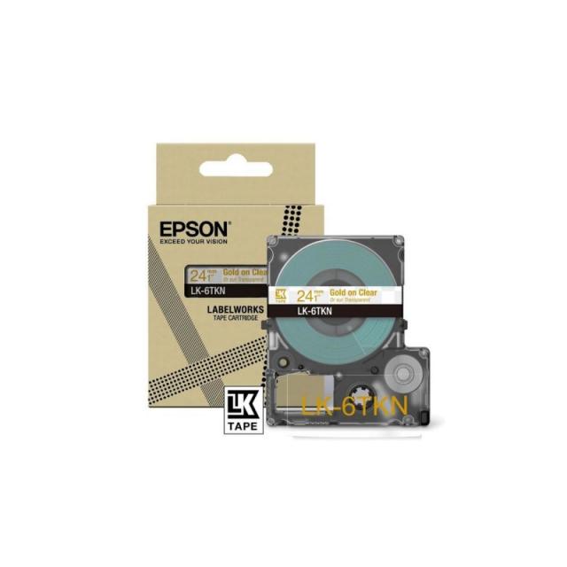 Epson - LK-6TKN Oro, Transparente
