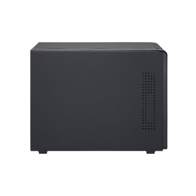 QNAP - TR-004 caja para disco duro externo Carcasa de disco duro/SSD Negro 2.5/3.5"