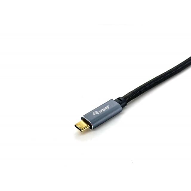 Equip - 128357 Cable USB 3.2 Gen 2 C a C, M/M, 2,0m, PD100W , 4K/60Hz, 10Gbps, Negro
