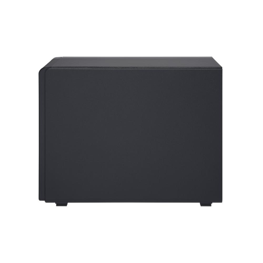 QNAP - TR-004 caja para disco duro externo Carcasa de disco duro/SSD Negro 2.5/3.5"