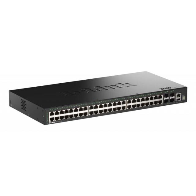 D-Link - DGS-1530-52/E switch Gestionado L2 Gigabit Ethernet (10/100/1000) Negro