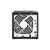 QNAP - TR-004 caja para disco duro externo Carcasa de disco duro/SSD Negro 2.5/3.5"