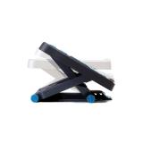 Fellowes - 8068001 soporte para el apoyo de pies Azul, Carbón vegetal, Gris