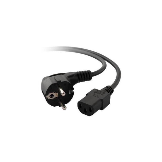 Belkin - F3A225CP1.8M-P cable de transmisión Negro 1,8 m C13 acoplador Enchufe tipo F