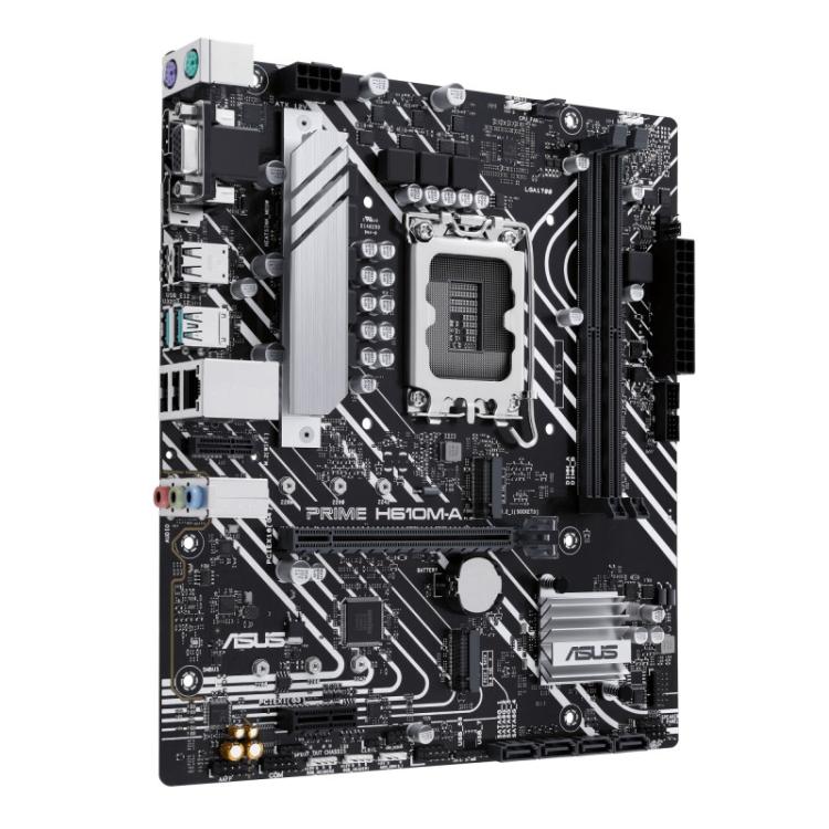 ASUS - PRIME H610M-A-CSM Intel H610 LGA 1700 micro ATX