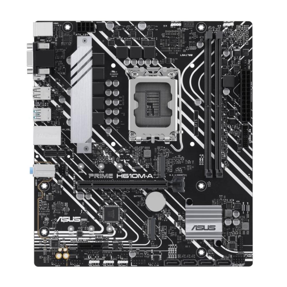 ASUS - PRIME H610M-A-CSM Intel H610 LGA 1700 micro ATX