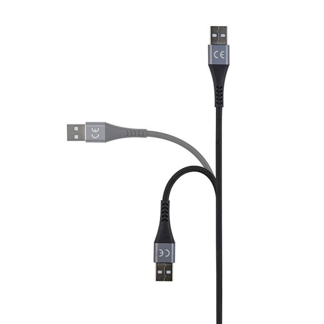 Intenso - Cable de carga/datos USB-C A315C, 1,5 m, carga rápida hasta 60 vatios, negro