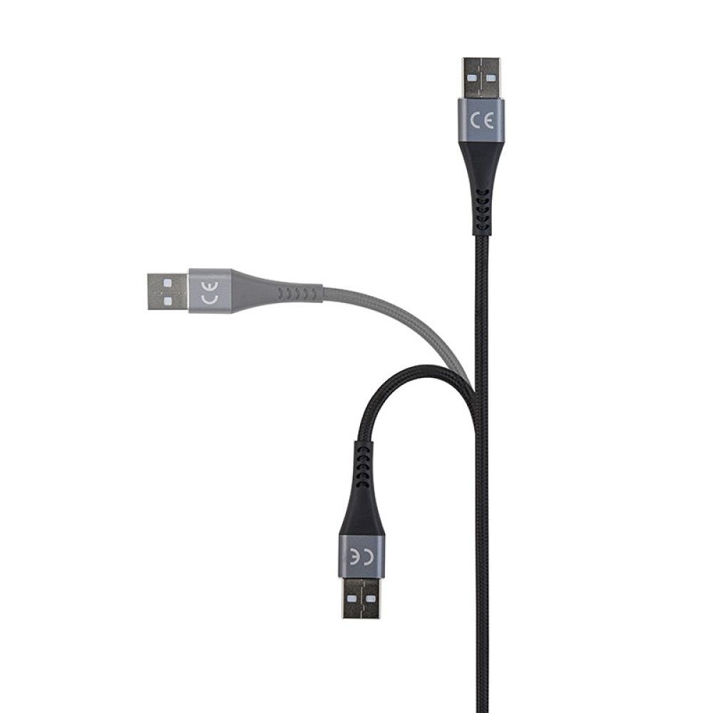 Intenso - Cable de carga/datos USB-C A315C, 1,5 m, carga rápida hasta 60 vatios, negro