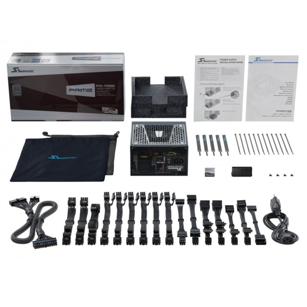 Seasonic - Prime -TX-1300 unidad de fuente de alimentación 1300 W 20+4 pin ATX ATX Negro