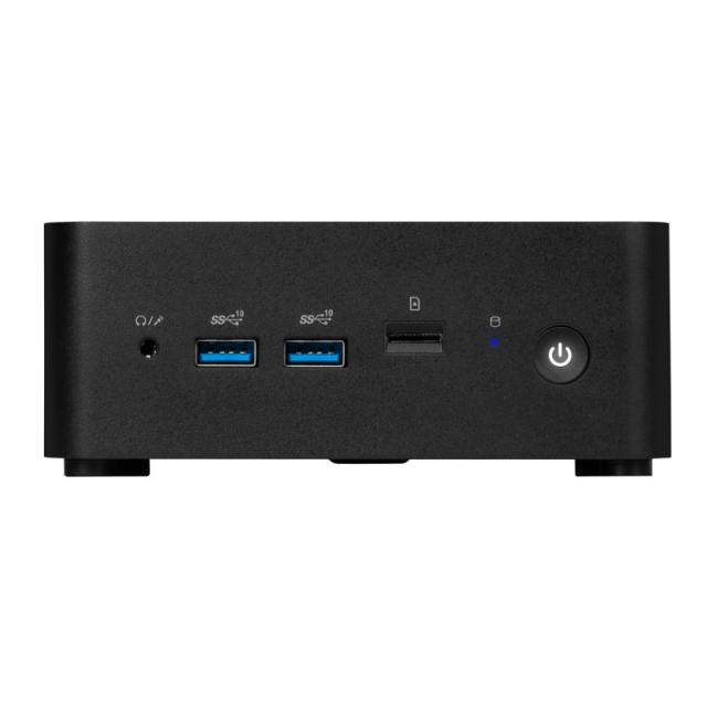 MSI - CUBI NUC 1MG-216ES PCs/estación de trabajo Intel Core 5 120U 16 GB DDR5-SDRAM 512 GB SSD Windows 11 Pro Mini PC Negro