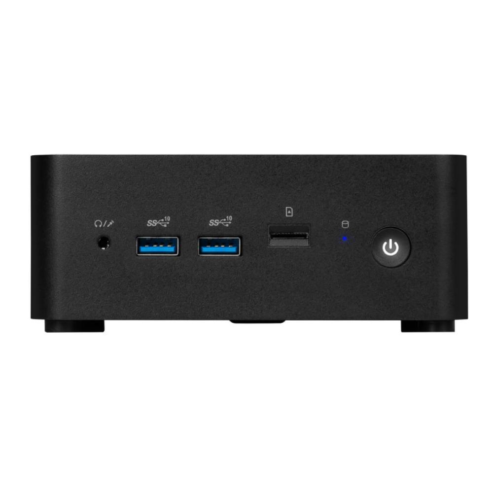 MSI - CUBI NUC 1MG-216ES PCs/estación de trabajo Intel Core 5 120U 16 GB DDR5-SDRAM 512 GB SSD Windows 11 Pro Mini PC Negro