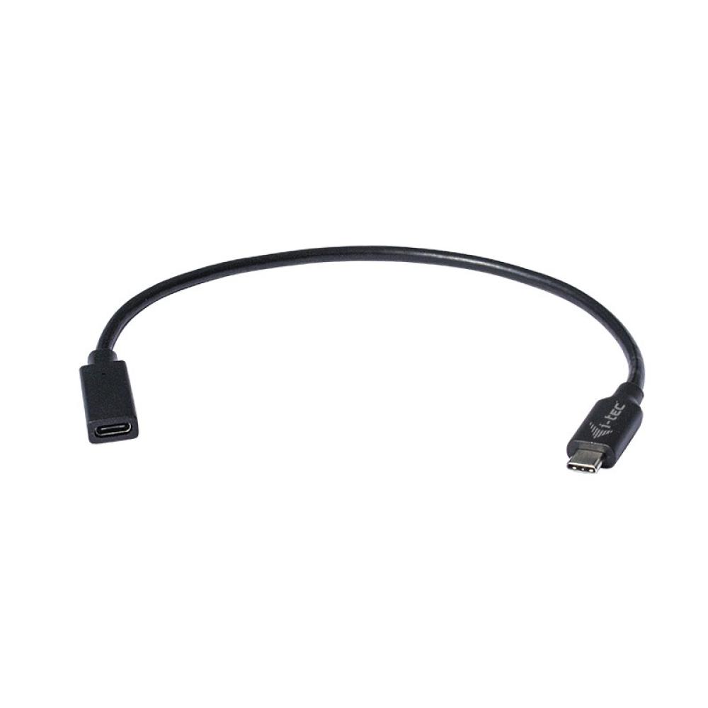 i-tec - C31EXTENDCBL cable USB 0,3 m USB 3.1 Type-C Negro