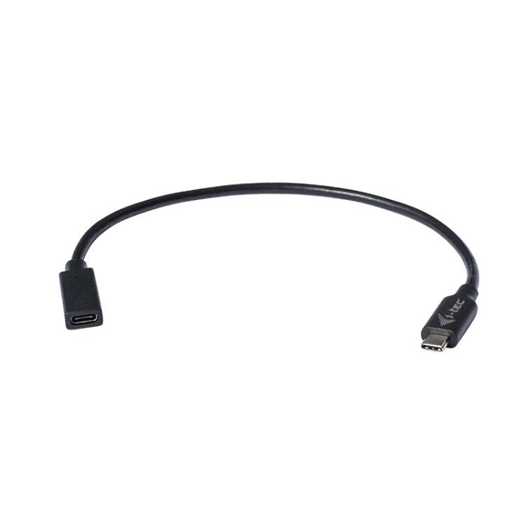 i-tec - C31EXTENDCBL cable USB 0,3 m USB 3.1 Type-C Negro