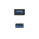 Nanocable - Cable USB 3.0 prolongador con amplificador, tipo A/M-A/H, 5m