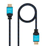 Nanocable - Cable HDMI V2.0 4K@60GHz 18 Gbps A/M-A/M, negro, 5.0 m.