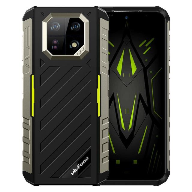 Ulefone - Armor 22 16,7 cm (6.58") Android 13 4G USB Tipo C 8 GB 128 GB 6600 mAh Negro, Verde