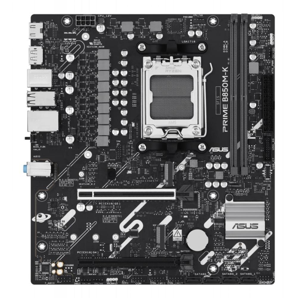 ASUS - PRIME B850M-K AMD B850 Zócalo AM5 micro ATX