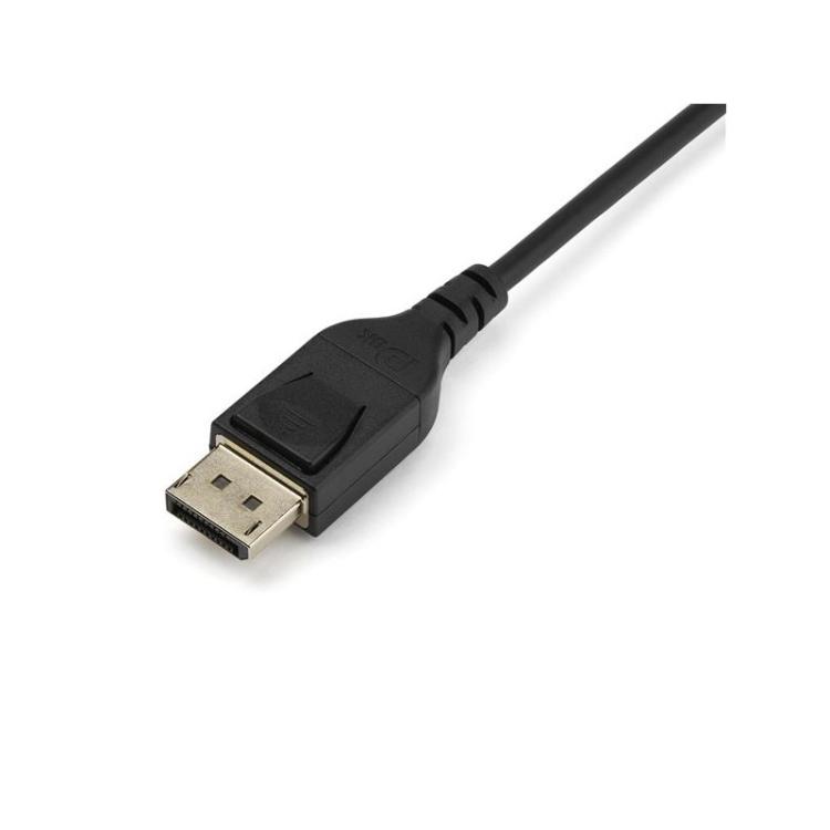 StarTech.com - Cable DisplayPort 1.4 de 2m - Certificado VESA - 8K 60Hz - HBR3 - HDR - Super HD - Cable Delgado de Monitor DP a
