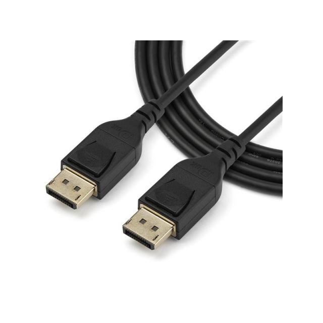 StarTech.com - Cable DisplayPort 1.4 de 2m - Certificado VESA - 8K 60Hz - HBR3 - HDR - Super HD - Cable Delgado de Monitor DP a