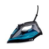 Fagor - Comforta Plancha vapor-seco Suela de cerámica 2200 W Negro, Azul, Gris