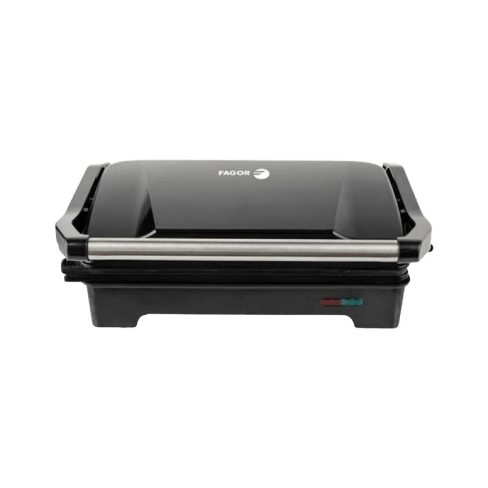 Fagor - EasyGrill sandwichera 1200 W Negro, Acero inoxidable