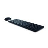 DELL - KM3322W teclado Ratón incluido Oficina RF inalámbrico QWERTY Español Negro