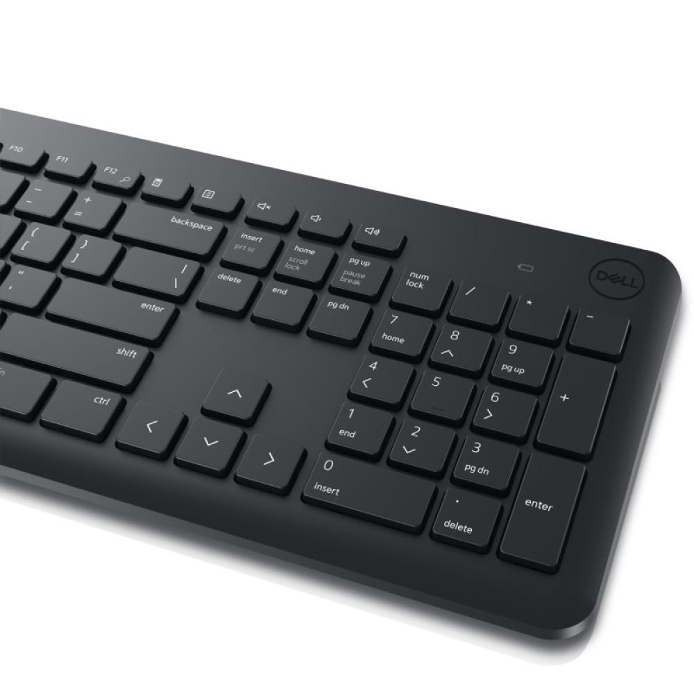 DELL - KM3322W teclado Ratón incluido Oficina RF inalámbrico QWERTY Español Negro
