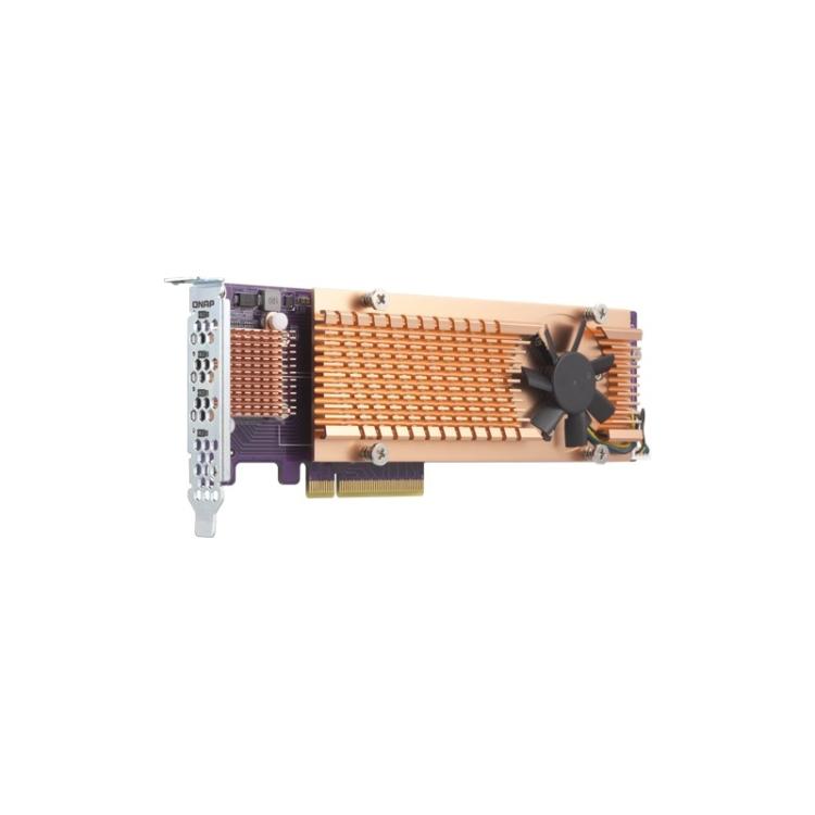 QNAP - QM2-4P-384 tarjeta y adaptador de interfaz Interno PCIe