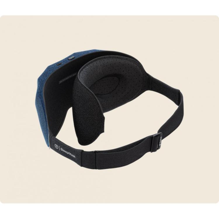 Therabody - SleepMask masajeador Cara Negro, Azul
