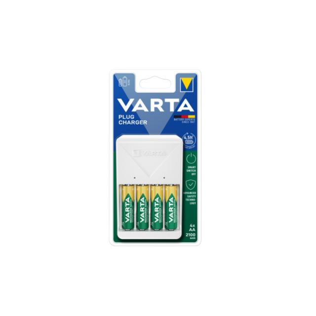 Varta - 57657 101 451 cargador de batería Pilas de uso doméstico Corriente alterna