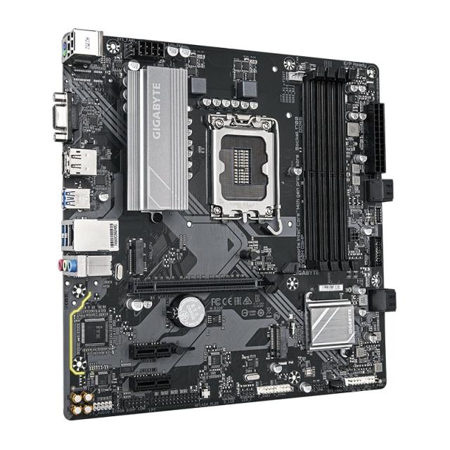 GIGABYTE - B760M D3HP Placa Base - Procesadores Intel Core de 14ª Generación, VRM de 4+1+1 fases, hasta 5600 MHz DDR5, 2xPCIe 4.