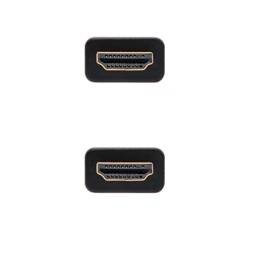 Nanocable - Cable HDMI V2.0 4K@60GHz 18 Gbps A/M-A/M, negro, 3.0 m