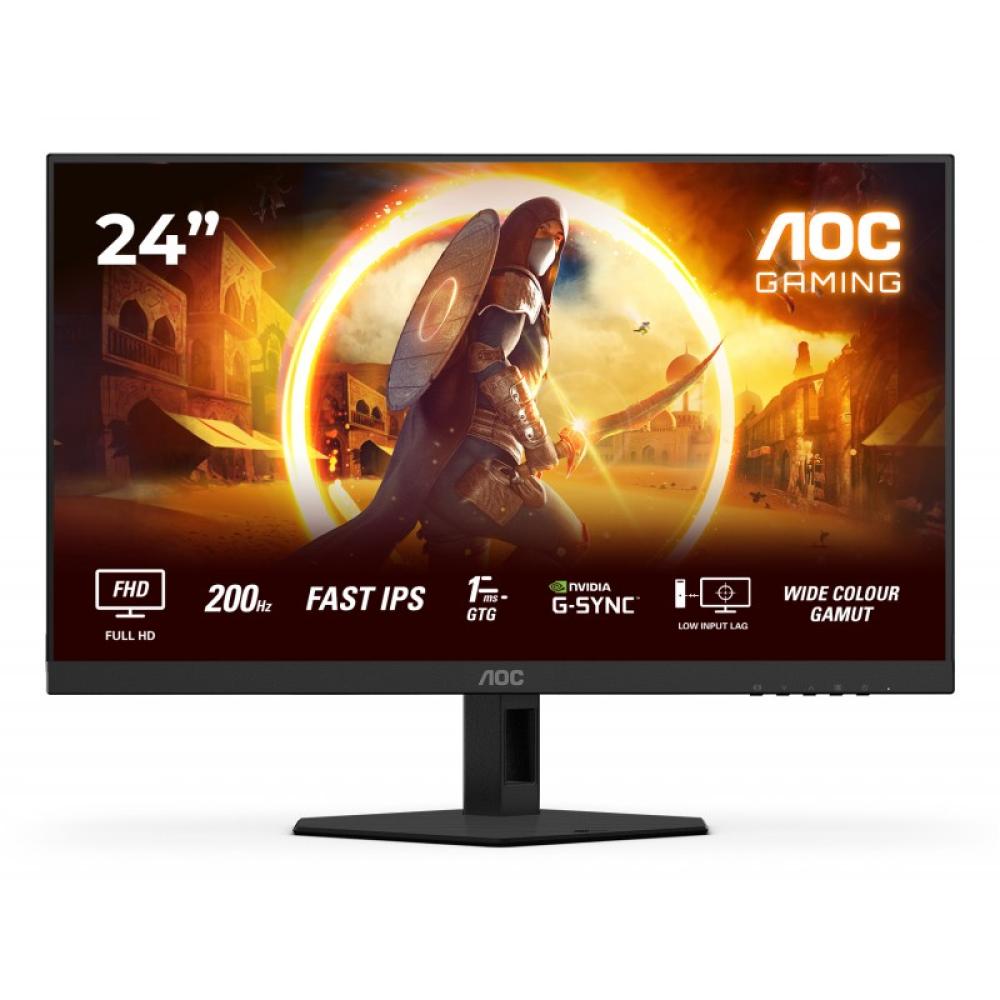 AOC - G4 24G4HRE pantalla para PC 60,5 cm (23.8") 1920 x 1080 Pixeles Full HD LED Negro, Rojo