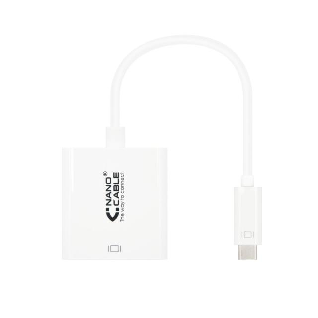 Nanocable - CONVERSOR USB-C A HDMI 4K, 15 CM