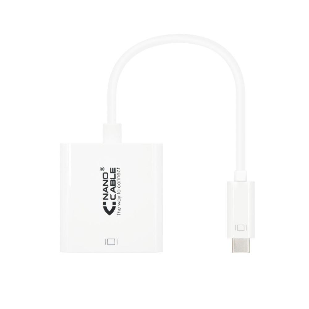 Nanocable - CONVERSOR USB-C A HDMI 4K, 15 CM