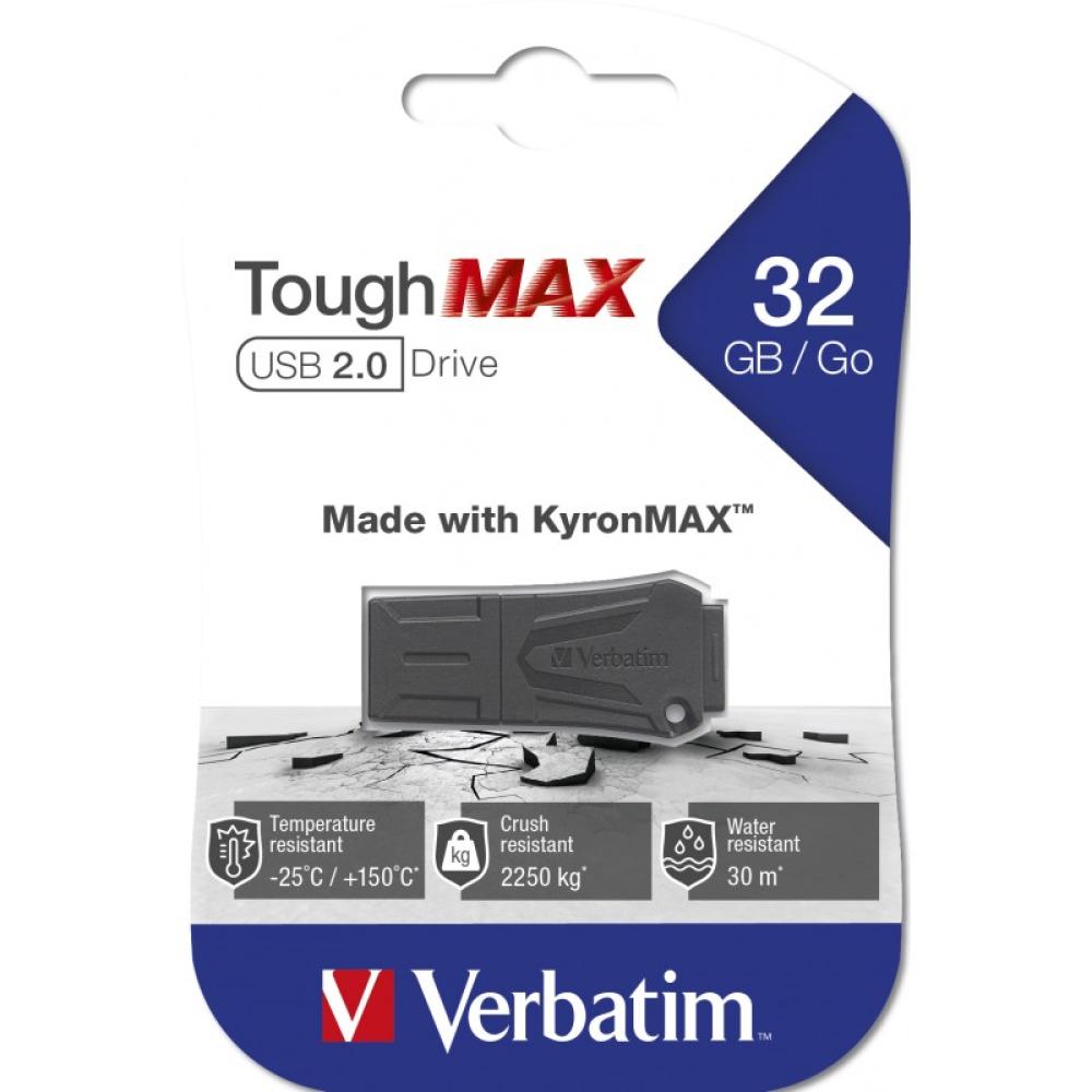 Verbatim - ToughMAX - Unidad USB 32 GB - Negro