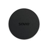 Savio - LA-08 cargador de dispositivo móvil Smartphone Negro USB Exterior